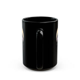Ancient Inca Shaman with Condor Companion Black Mug