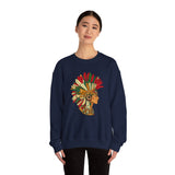 Aztec Warrior Head Illustration Unisex Sweatshirt