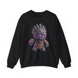 Stone Guardian of the Aztec Realm Unisex Sweatshirt