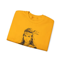 Inca Warrior Woman Fierce Andean Spirit Design Unisex Sweatshirt