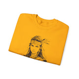 Inca Warrior Woman Fierce Andean Spirit Design Unisex Sweatshirt