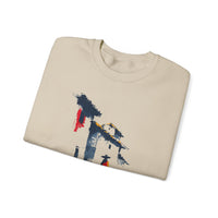 Cuzco Steps Heritage Minimalist Art Unisex Sweatshirt