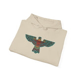Aztec Free Bird Illustration Unisex Hoodie