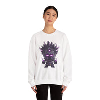 Aztec Shadow Warrior God with Glowing Eyes Unisex Sweatshirt