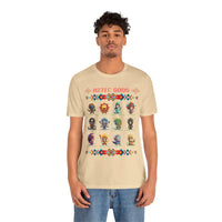 Pixel Art Aztec Gods Mythology Unisex T-Shirt