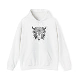 Tribal Thunderbird Sacred Symbol Illustration Unisex Hoodie