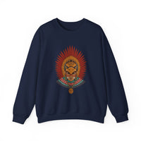 Aztec Warrior Priestess in Eagle Headdress Unisex Sweatshirt