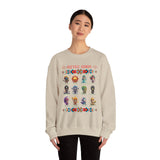 Pixel Art Aztec Gods Mythology Unisex Sweatshirt