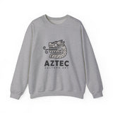Modern Quetzalcóatl Serpent Head Logo Design Unisex Sweatshirt