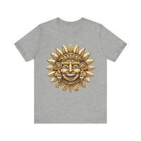Pixel Art Inca Sun God 8-Bit Retro Style Unisex T-Shirt