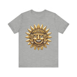 Pixel Art Inca Sun God 8-Bit Retro Style Unisex T-Shirt