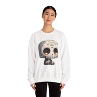 Adorable Tribal Aztec Skull Glow Unisex Sweatshirt