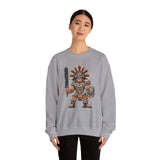 Aztec Blade Hero Pixel Art Unisex Sweatshirt