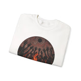 Sacred Fire Tribal Ceremony Glyph Style Unisex Sweatshirt
