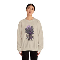 Shadow Aztec God with Glowing Eyes Unisex Sweatshirt