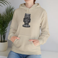 Mesoamerican Monolith Head Unisex Hoodie