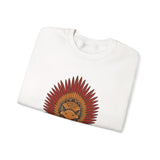 Aztec Warrior Priestess in Eagle Headdress Unisex Sweatshirt