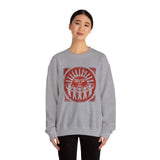 Radiant Tribal Sun Worship Inca Style Unisex Sweatshirt