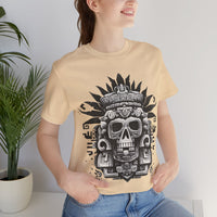 Ah Puch Death God Petroglyph Skull Unisex T-Shirt