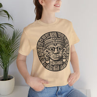 Aztec Totem Mesoamerican Art Illustration Unisex T-Shirt