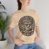 Aztec Totem Mesoamerican Art Illustration Unisex T-Shirt