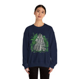 Ancient Mayan Jungle Temple Steps Unisex Sweatshirt