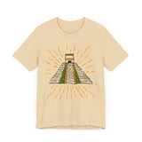 Mexico Monument Chichen Itzá Doodle Unisex T-Shirt