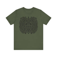 Mythic Mayan God Symbol Unisex T-Shirt