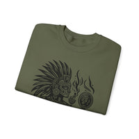 Tribal Spirit Glyph Symbol Illustration Unisex Sweatshirt