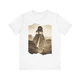 Vintage Tikal Jungle Temple Sepia Print Unisex T-Shirt
