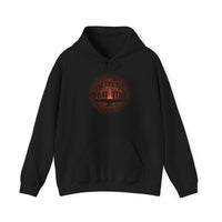 Tribal Ceremony Around Sacred Fire Glyph Style Unisex Hoodie