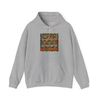 Pre-Columbian Tribal Stripe Pattern Unisex Hoodie