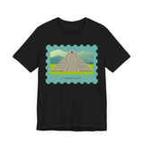 Stamp Chichén Itzá Mexico Unisex T-Shirt