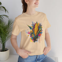 Maya Corn Mural Street Art Unisex T-Shirt
