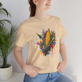 Maya Corn Mural Street Art Unisex T-Shirt