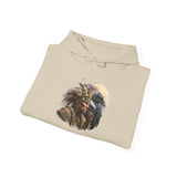 Ancient Inca Shaman with Condor Companion Unisex Hoodie